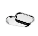 Axya Stainless Steel Towel Tray Dessert Plate Dish Snack Holder Tray