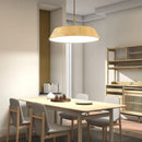 Axya Retro Peach Wood Chandelier: Modern Minimalist LED Pendant Lamp for Kitchen, Bar, or Tea Table