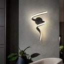 Axyaa Spiral LED Wall Lamp - Modern Minimalist Curve Light for Home Decor