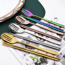 Axyaa Western Style Stainless Steel Dinnerware Set