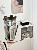 Axyaa Rotating Makeup Organizer for Brushes, Lipsticks, and Pens