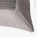 Axyaa Light Grey Splice Pillow Cushion for Home & Hospitality