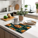 Axyaa Halloween Head Kitchen Absorbent Mat - Antiskid & Quick Dry Dish Drying Mat