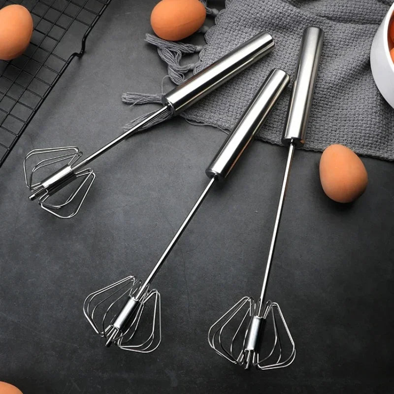 Axyaa Stainless Steel Egg Beater Hand Mixer - Kitchen Accessories by Axyaa