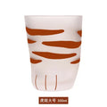 Axyaa Cat Paw Shot Glass, 300ml Novelty Funny Coffee Mug, Cat Claw Cup for Milk