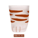 Axyaa Cat Paw Shot Glass, 300ml Novelty Funny Coffee Mug, Cat Claw Cup for Milk