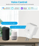 Axyaa Smart Socket EU WiFi Plug 16A 20A Power Monitoring Remote Control Alexa Google Assistant