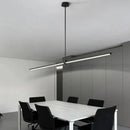 Axyaa Modern Minimalist Dining Table Bar Long Strip Light - LED Office Pendant Light