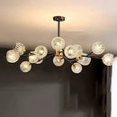 Axyaa Crystal Chandelier Pendant Light for Living Room and Bedroom