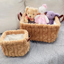 Axyaa Plush Toy & Underwear Organizer: Soft, Cute Storage Box for Home Décor