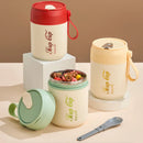 Axyaa Stainless Steel Thermal Lunch Box with Leak-Proof Design and Spoon