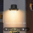 Axyaa LED Outdoor Wall Light: Modern Waterproof Decorative Lamp for Courtyard, Garage, Balcony