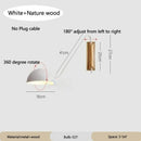 Axyaa Swing Arm Wall Sconce Iron Lampshade Black White Nordic Bedroom Bedside Light