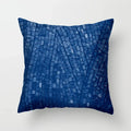 Blue Pattern Cushion Cover 45*45cm Pillowcase for Bedroom Sofa Home Decor by Axyaa
