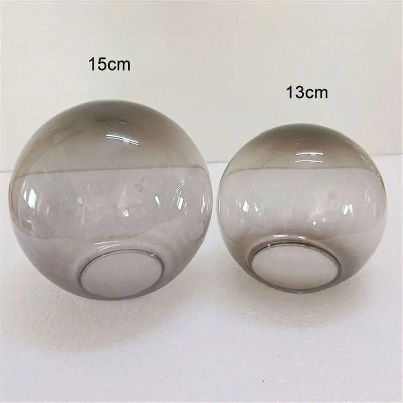 Axyaa Glass Shade Replacement for Magic Bean Lighting, 7cm Opening, 13cm D, 15cm D