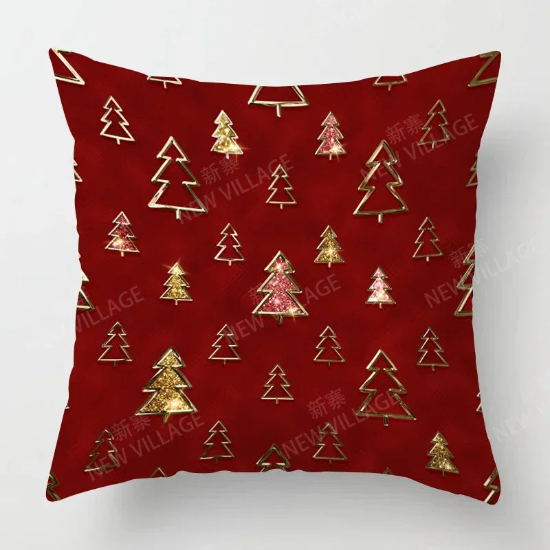 Axyaa Christmas Series Pillowcases for Festive Home Decor 40x40 50x50 60x60