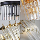 Axyaa Nordic Luxury Black Crystal Wall Lamp LED Bedroom Living Room Bedside glGenfluencer