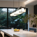 Axyaa Modern Pendant Chandelier for Dining Room, LED Ceiling Light for Living Room