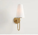Axyaa French Linen Wall Light: Minimalist Style for Home Decor & Reading