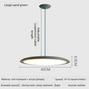 Axyaa Nordic LED Saucer Pendant Light for Dining Room