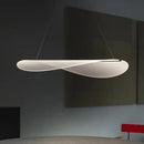 Axyaa Acrylic Leaf Pendant Light - Nordic Minimalist LED Chandelier for Home Decor