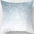 Christmas Elk Print Pillowcase 45x45cm for Sofa, Car, Bedroom, Living Room by Axyaa