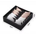 Axyaa Closet Organizer Box for Jeans Drawer Pants System Storage Organizer