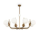 Axyaa Minimalist Molecular LED Pendant Light Circular Hanging Lamp