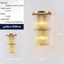 Axyaa Crystal Luxe LED Wall Lamp for Living Room Bedroom Study Dining Corridor
