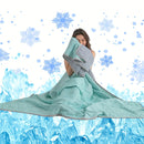Axyaa Cooling Blanket: Soft Breathable Comforter for Hot Sleepers year-round use