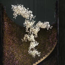 Axyaa Ceramic Ginkgo Shape Chandelier Light Fixture