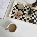 Axyaa Nordic Lattice Acrylic Storage Tray for Home Organization
