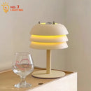Axyaa Medieval Cream Table Lamp LED E27 for Bedroom Kitchen Living Room.