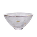 Axyaa 80ml Heat Resistant Tea Cup Vertical Texture Sake Tasting Glass
