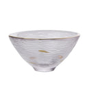 Axyaa 80ml Heat Resistant Tea Cup Vertical Texture Sake Tasting Glass