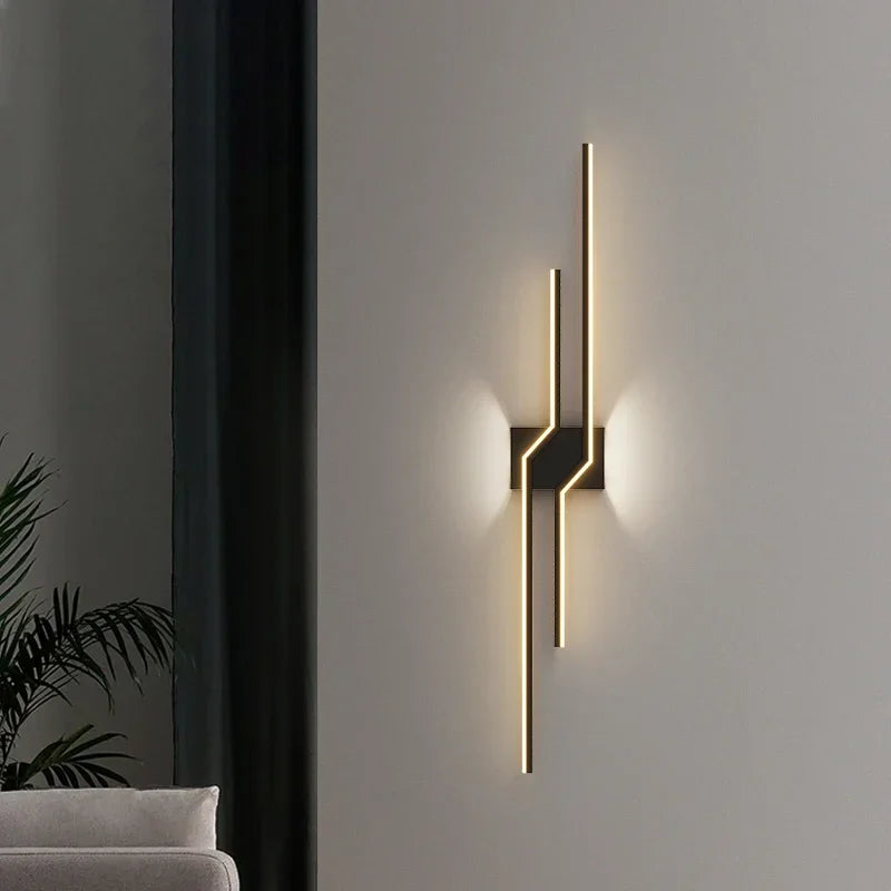 Axyaa Nordic LED Wall Lamp: Modern Home Lighting Fixture for Living Room, Bedroom, Kitchen