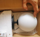 Axya Nordic Glass Small Wall Light for Living Room and Hallway