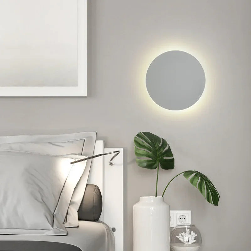 Axyaa Eclipse LED Sconce Wall Lamp for Bedroom Living Room Staircase Lighting