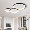 Axyaa LED Ceiling Lamp: Nordic Style Ultra-thin Creative Mango Design for Living Room & Bedroom