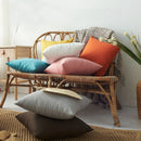 Axyaa Outdoor Garden Chair Cushion Cover in Solid Color, 45x45cm & 50x50cm