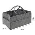 Axyaa Stroller Organizer Mommy Tote: Portable Storage Diaper Bag & Baby Accessories Basket