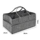 Axyaa Stroller Organizer Mommy Tote: Portable Storage Diaper Bag & Baby Accessories Basket