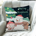 Axyaa Halloween Christmas Cushion Cover 45x45cm Sofa Bed Car Home Decor