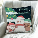 Axyaa Halloween Christmas Cushion Cover 45x45cm Sofa Bed Car Home Decor