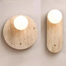 Axyaa Natural Stone LED Wall Sconce - Bedroom & Living Room Lighting