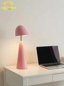 Axyaa Portable Table Lamp: French Design, Touch Switch, USB Charging, Decorative Ambient Light