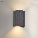 Axyaa Cement LED Wall Light Fixture, Wabi Sabi Wall Sconce, Home Decor Lamp