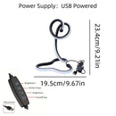 Axyaa Multicolor Desk Lamp with USB Plug for Bedroom, Study, Living Room, Coffee Shop