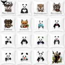 Axyaa Cartoon Animal Cushion Cover 45*45cm