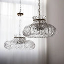 Axyaa Nordic Glass Chandelier LED Medieval Retro American French Style Home Decor